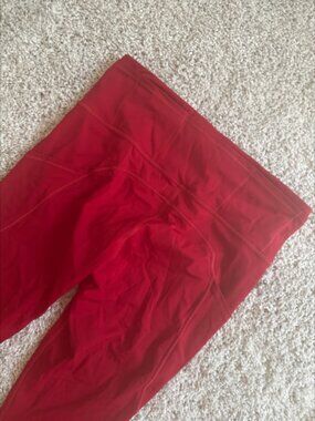 Lululemon Red Leggings - Size 8